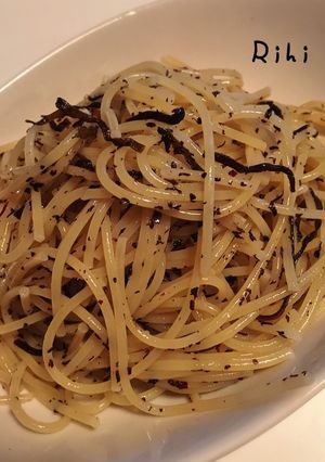 ゆかりパスタ-レシピのメイン写真