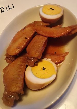 手羽先の甘辛煮-レシピのメイン写真