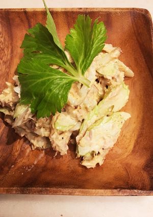 セロリとちくわのツナサラダ-レシピのメイン写真