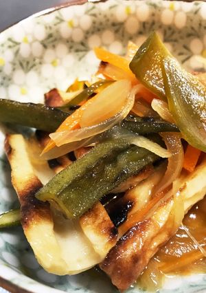 簡単節約♪ちくわの南蛮漬け-レシピのメイン写真