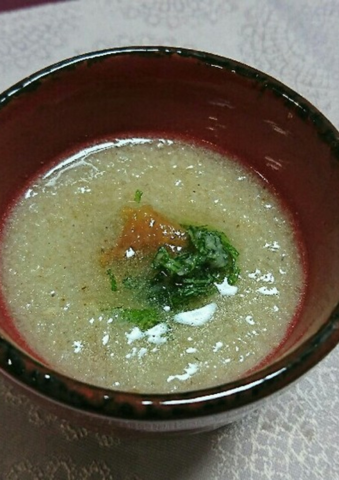 蓮根の和風スープ-レシピのメイン写真