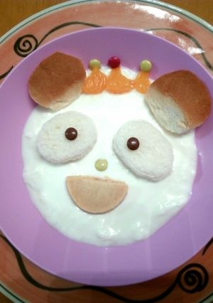 ヨーグルトパンダ王子-レシピのメイン写真