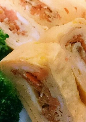 お弁当簡単☆にんじん味噌きんぴら玉子焼き-レシピのメイン写真