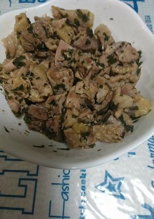 ﾋﾈのポン酢和え-レシピのメイン写真