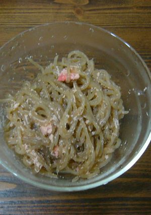 腸からダイエット!!明太しらたき-レシピのメイン写真