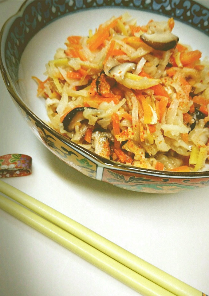 切り干し大根の炒め煮～味噌仕立て-レシピのメイン写真