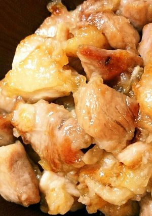 ★もちもちニンニク塩もみ浸け鶏もも肉-レシピのメイン写真