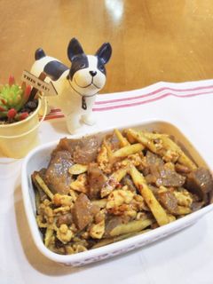 簡単作り置き!ごぼうこんにゃく味噌いため-レシピのメイン写真