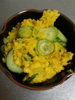 レンチンかぼちゃサラダ-レシピのメイン写真