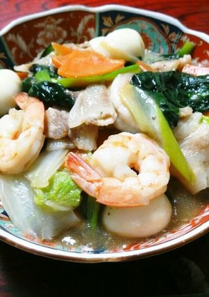 ⅲ重ね煮で八宝菜-レシピのメイン写真