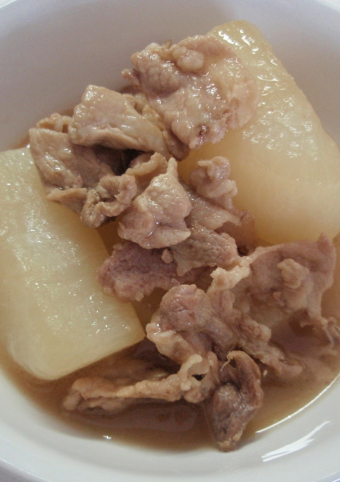 大根と豚肉の煮物-レシピのメイン写真