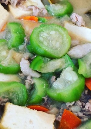 うちなー料理ナーベラー〈へちま〉の味噌煮-レシピのメイン写真