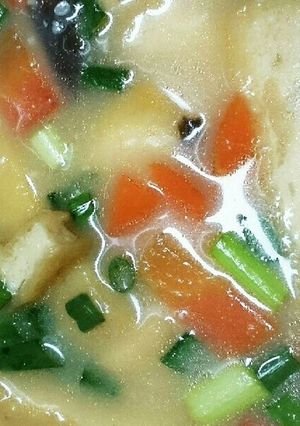 還元美食(水素料理) みそ汁-レシピのメイン写真