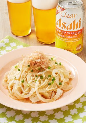 めんつゆマヨ♪新玉オニオンスライス-レシピのメイン写真