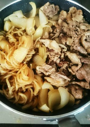 簡単 すき焼きの予定が牛丼に！！-レシピのメイン写真