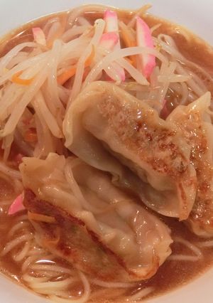 野菜餃子ラーメン-レシピのメイン写真