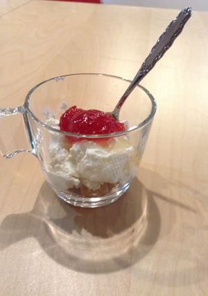 簡単レアチーズケーキ-レシピのメイン写真