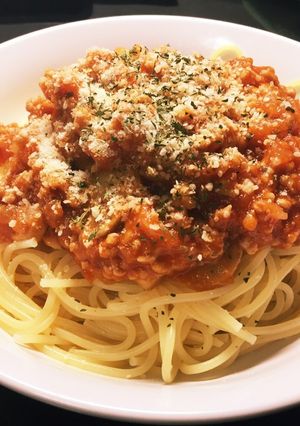 簡単シンプルミートソース！！-レシピのメイン写真