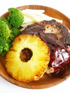 トロピカルハンバーグ-レシピのメイン写真