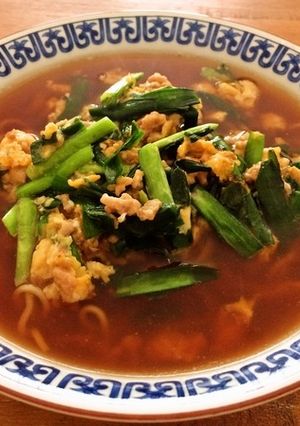 豚ニラとじラーメン-レシピのメイン写真