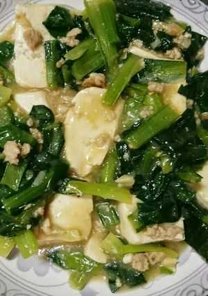 豆腐の鶏そぼろあん-レシピのメイン写真