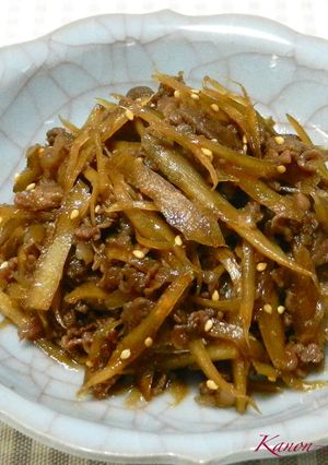 ご飯、おかわり!牛肉とごぼうのしぐれ煮-レシピのメイン写真