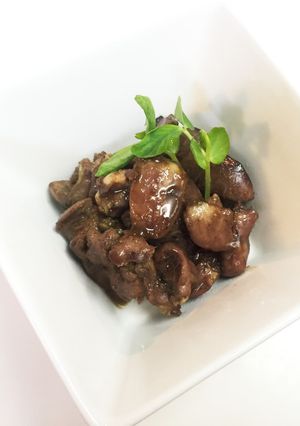 ＊簡単＊レバーとハツの甘辛煮-レシピのメイン写真