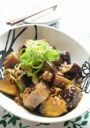 なすとこんにゃくの麻婆炒め-レシピのメイン写真