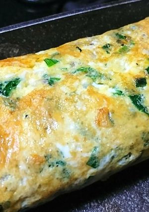 ニラ玉を玉子焼きで(•̀ᴗ•́)و ̑̑-レシピのメイン写真