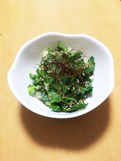 味付け簡単!ダシダで大根と春菊のサラダ-レシピのメイン写真