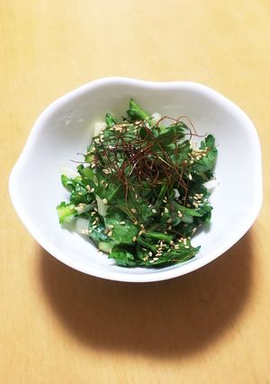 味付け簡単！ダシダで大根と春菊のサラダ-レシピのメイン写真