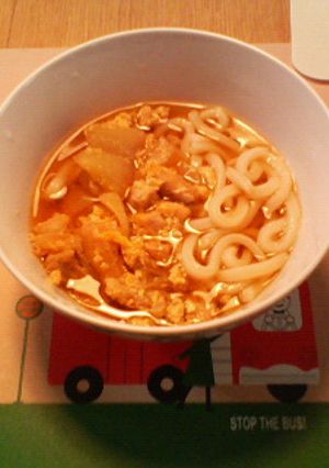 親子うどん-レシピのメイン写真