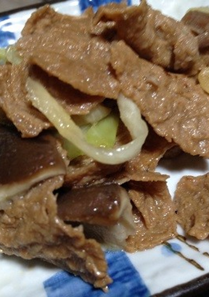 【減塩】大豆の肉を使ったオイスター炒め-レシピのメイン写真