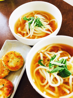 風邪をひいた時はコレ!生姜うどん♡-レシピのメイン写真