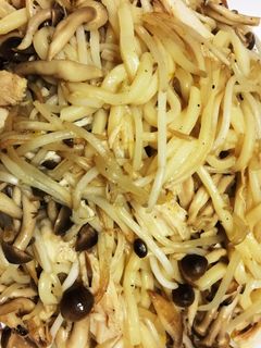 包丁いらず?の焼きうどん-レシピのメイン写真