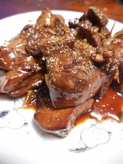 鶏レバーの甘辛煮-レシピのメイン写真