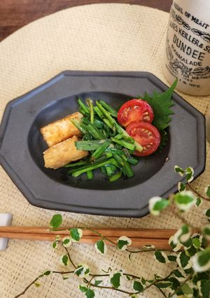 腸活厚揚げと韮のピリ辛炒め　-レシピのメイン写真