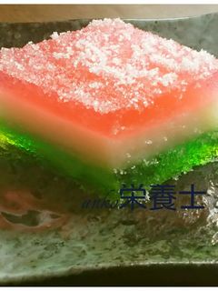 ★簡単絶品♪菱餅寒天パート・ド・フリュイ-レシピのメイン写真