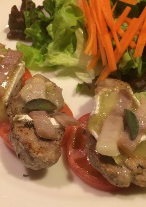 ヒレ肉のサルティンボッカ風-レシピのメイン写真