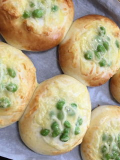 惣菜パン☆枝豆チーズパン☆朝食ランチに-レシピのメイン写真