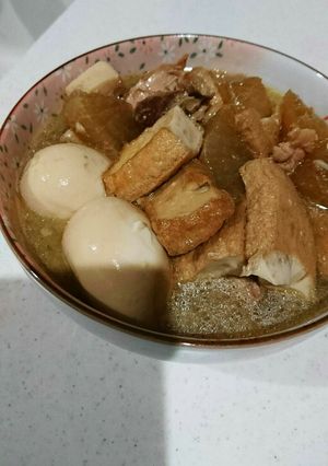 圧力鍋で鶏肉と厚揚げのボリューム煮-レシピのメイン写真