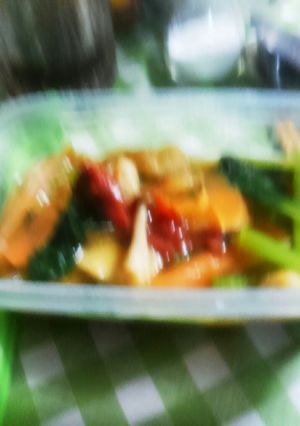 妊婦さん用小松菜と揚げの梅味煮浸し-レシピのメイン写真