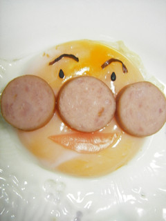 それいけ!!アンパン(目玉焼き)マン♬♫-レシピのメイン写真