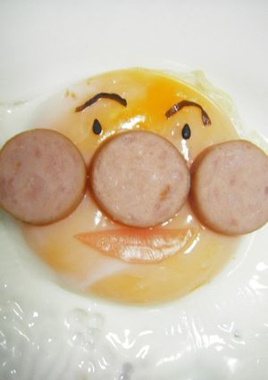 それいけ!!アンパン(目玉焼き)マン♬♫-レシピのメイン写真