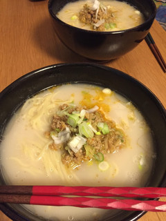 ちょっと贅沢とんこつラーメン-レシピのメイン写真