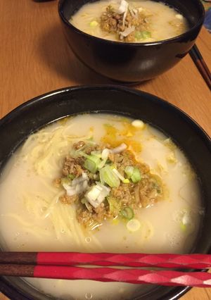 ちょっと贅沢とんこつラーメン-レシピのメイン写真