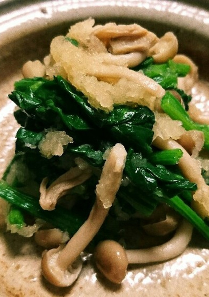 きのこと野菜のみぞれ和え-レシピのメイン写真