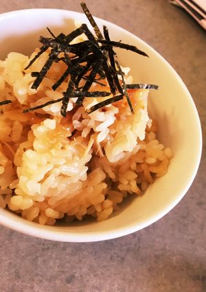 ずぼらうまっ♪なめたけご飯-レシピのメイン写真