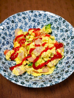 お弁当!レンジで簡単ウィンナーエッグ-レシピのメイン写真