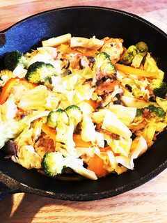 野菜たっぷり♪鮭のちゃんちゃん焼き-レシピのメイン写真